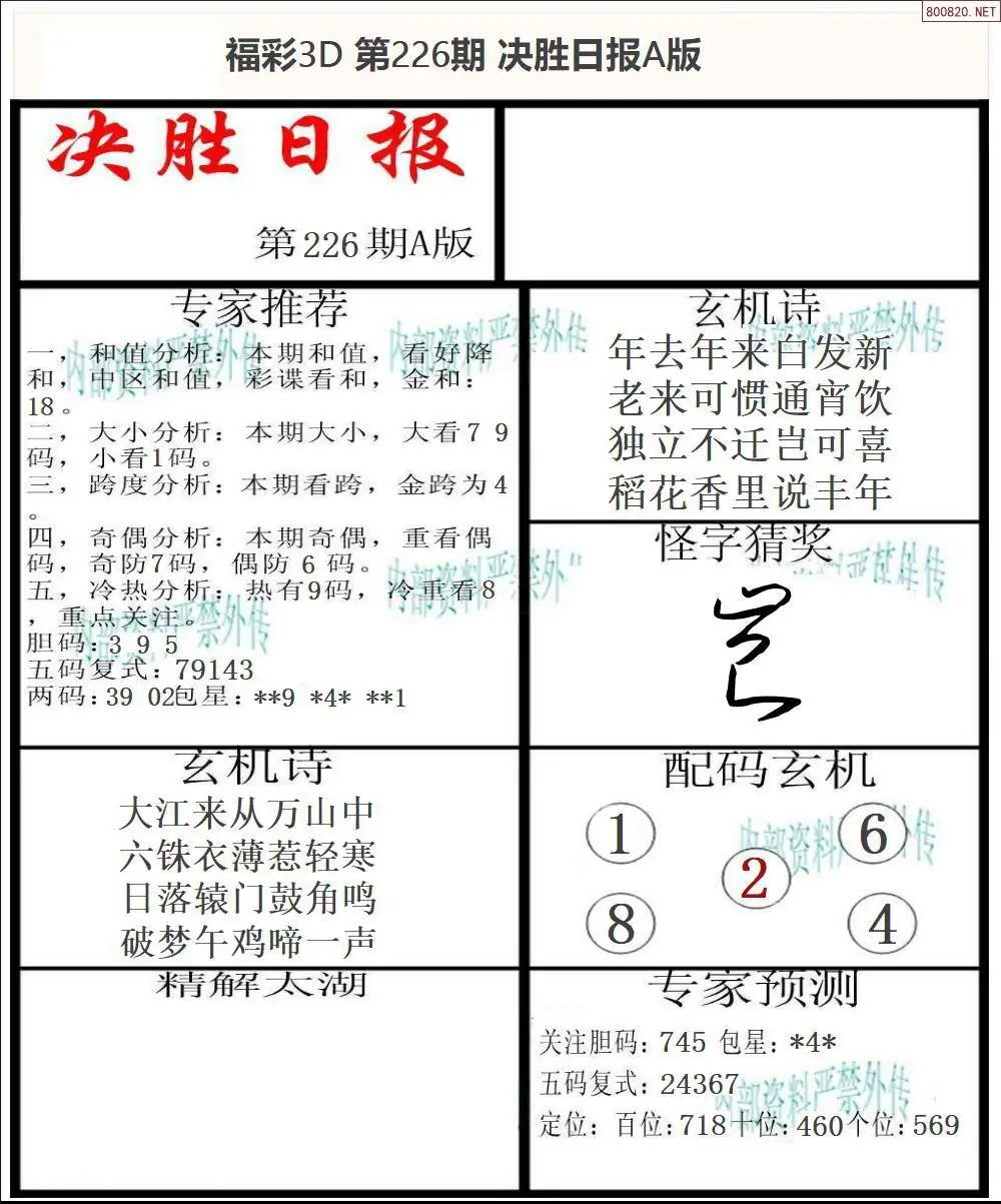 决胜报A版