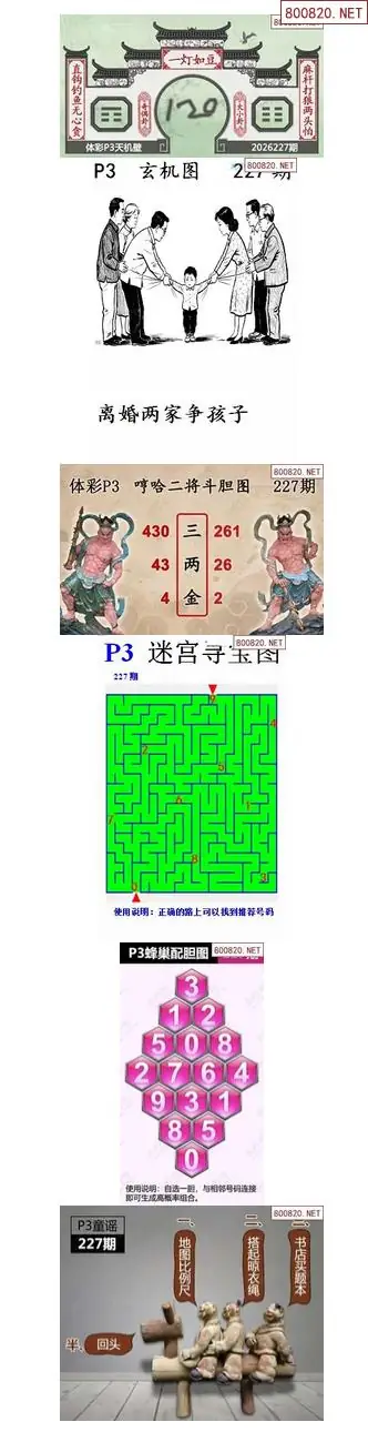 蜂巢天机图谜