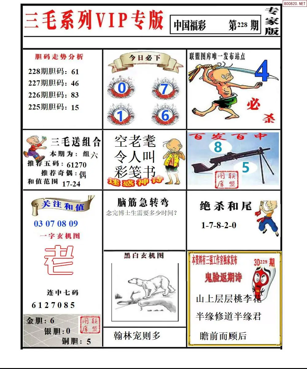 三毛系列VIP专版