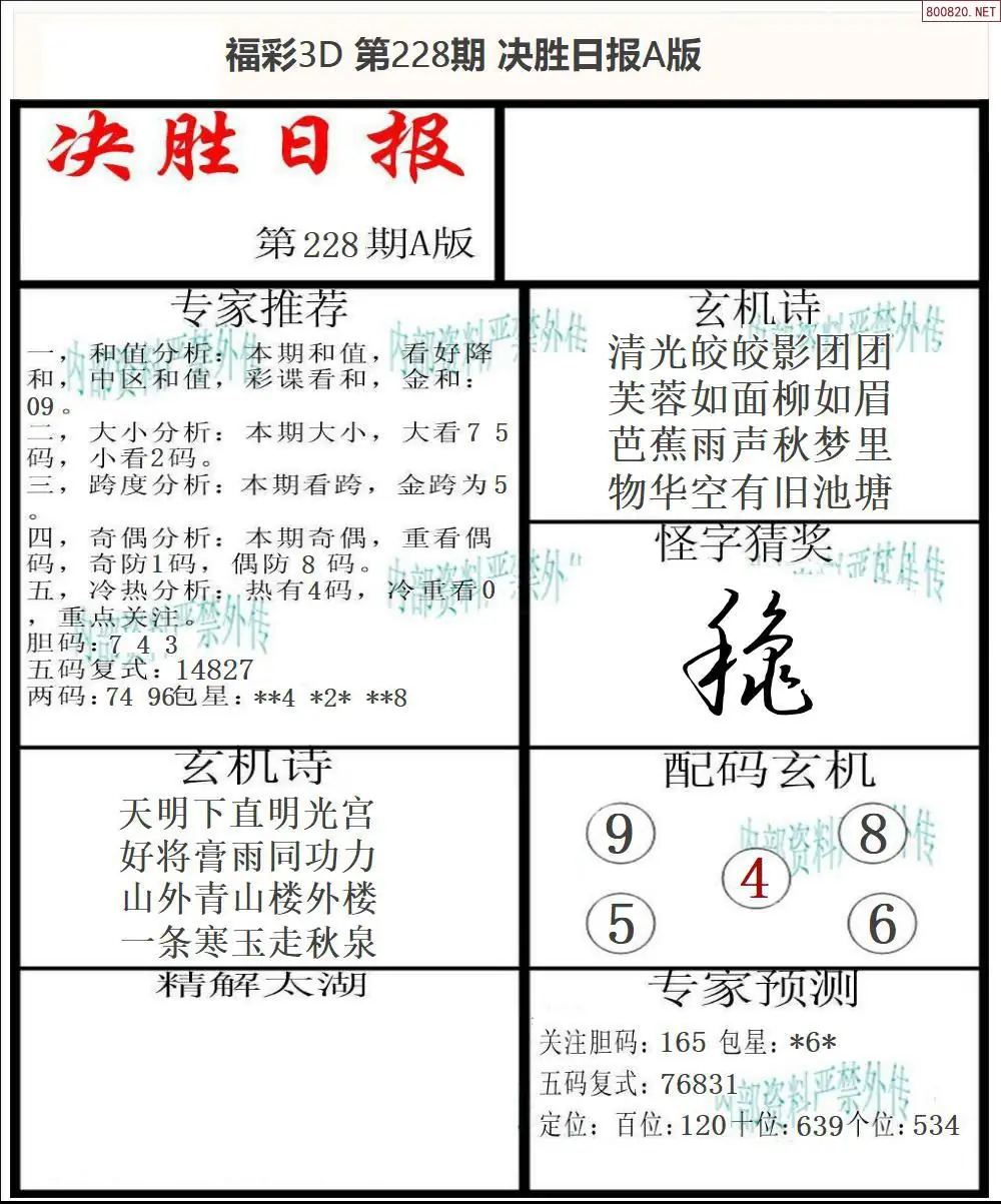 决胜报A版