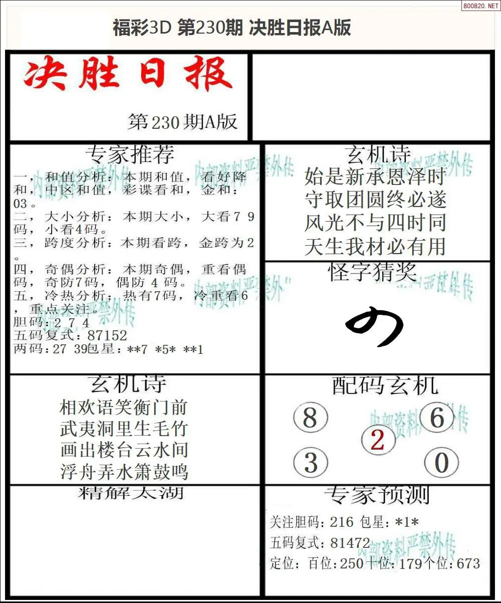决胜报A版