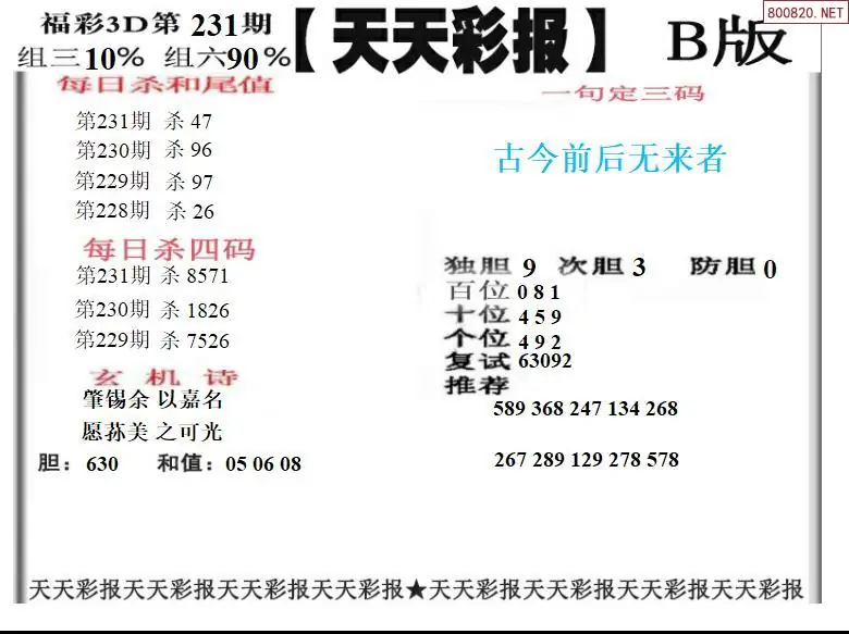 天天彩报2版