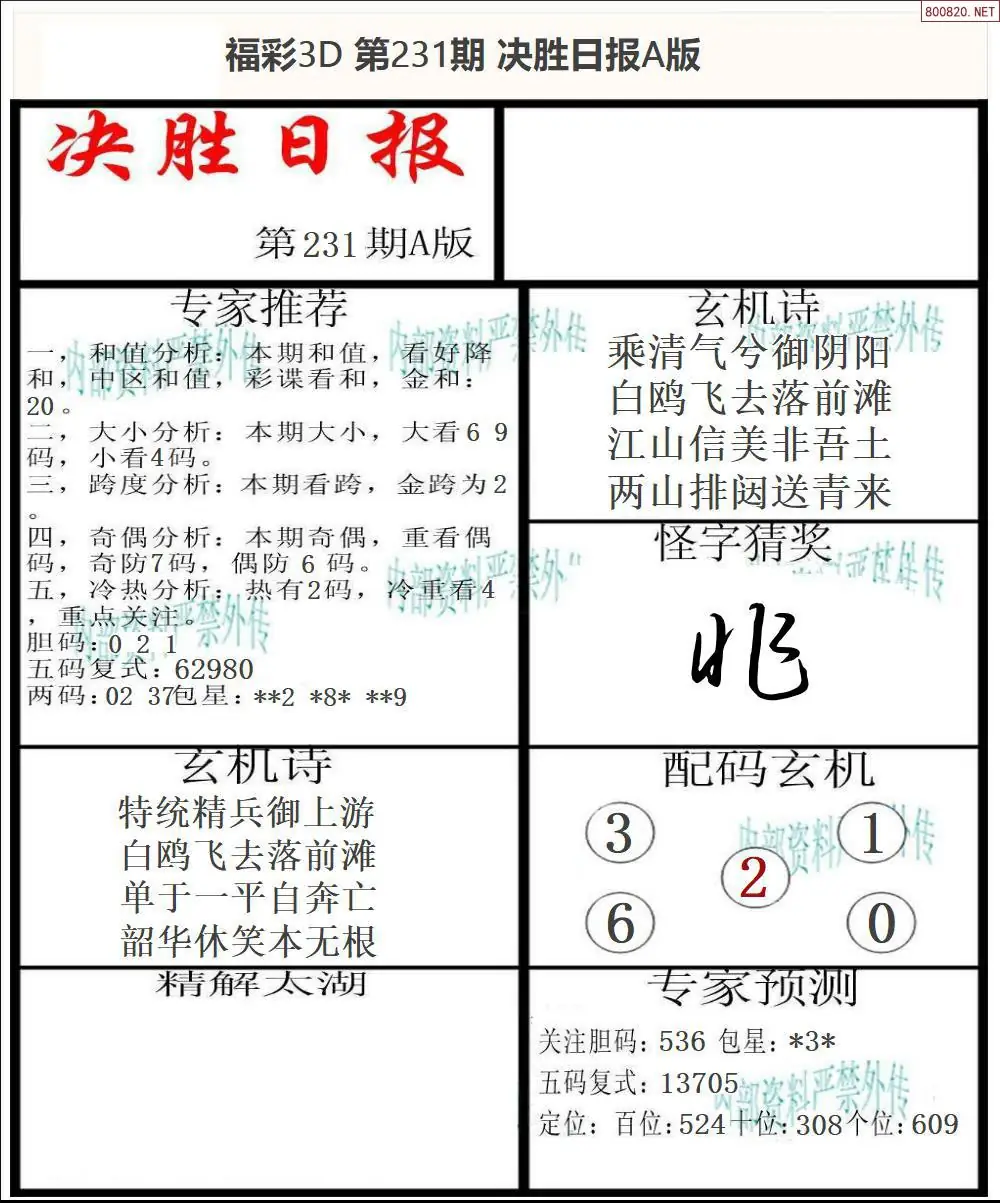 决胜报A版