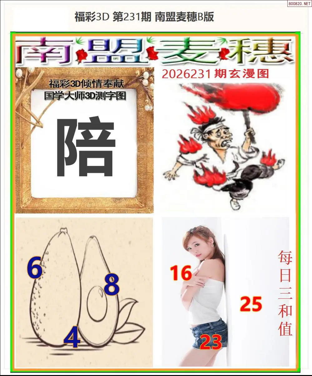 南盟麦穗B版
