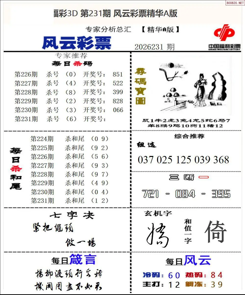 风云彩票精华A