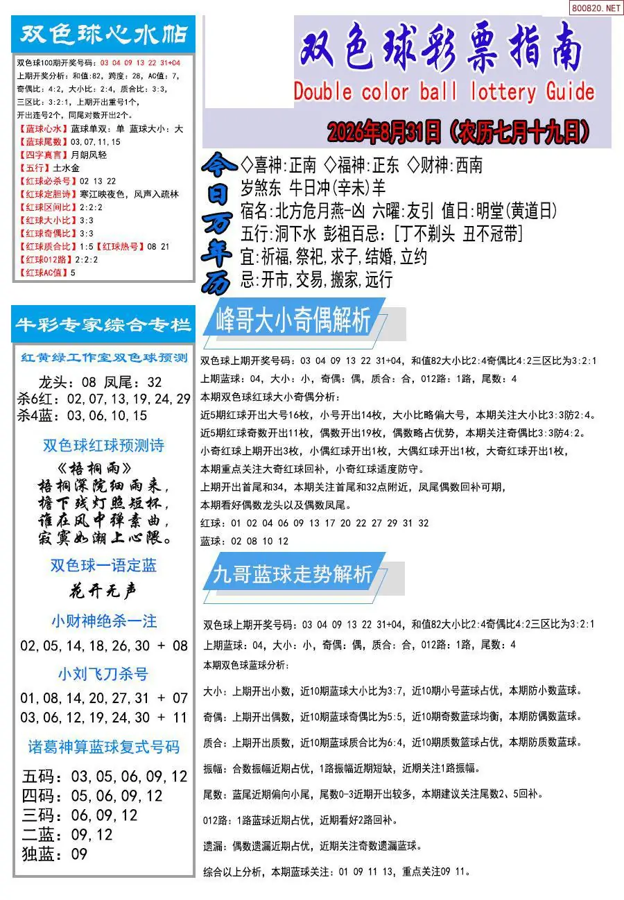 牛彩指南