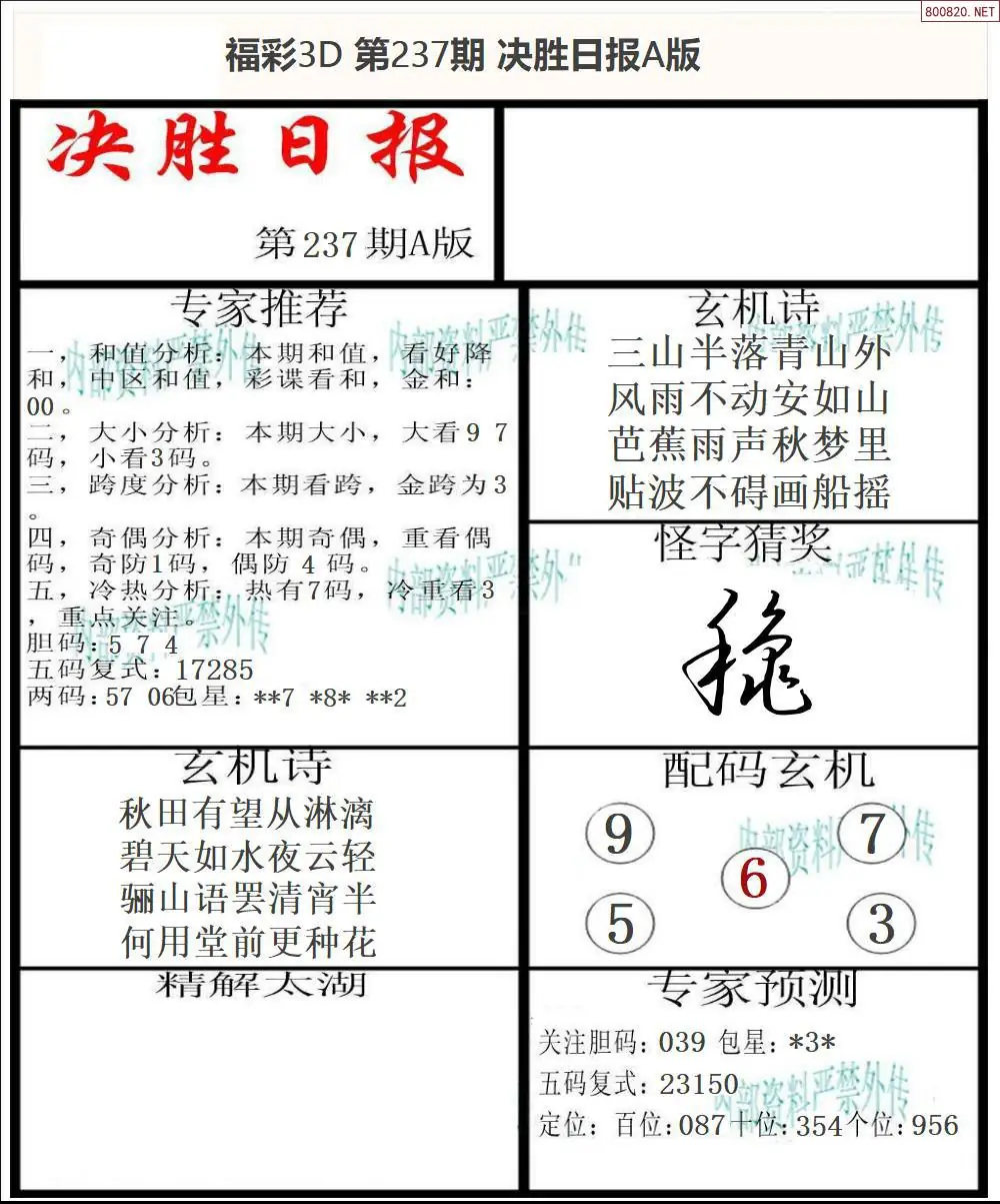 决胜报A版