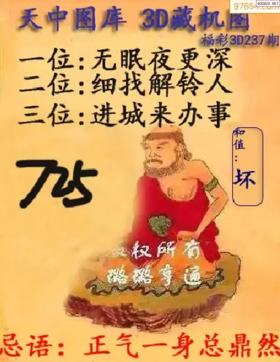天中藏机图
