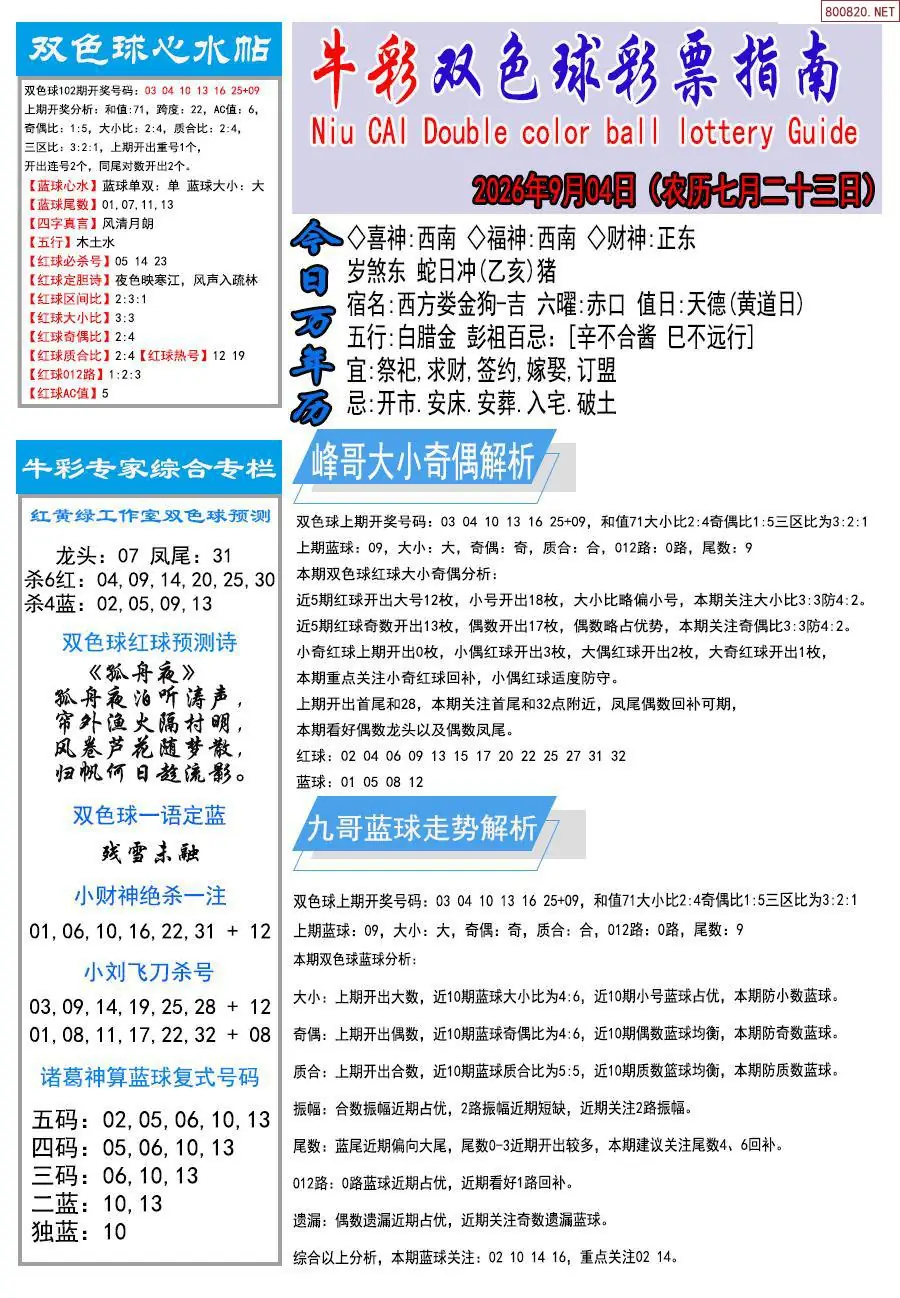 牛彩指南