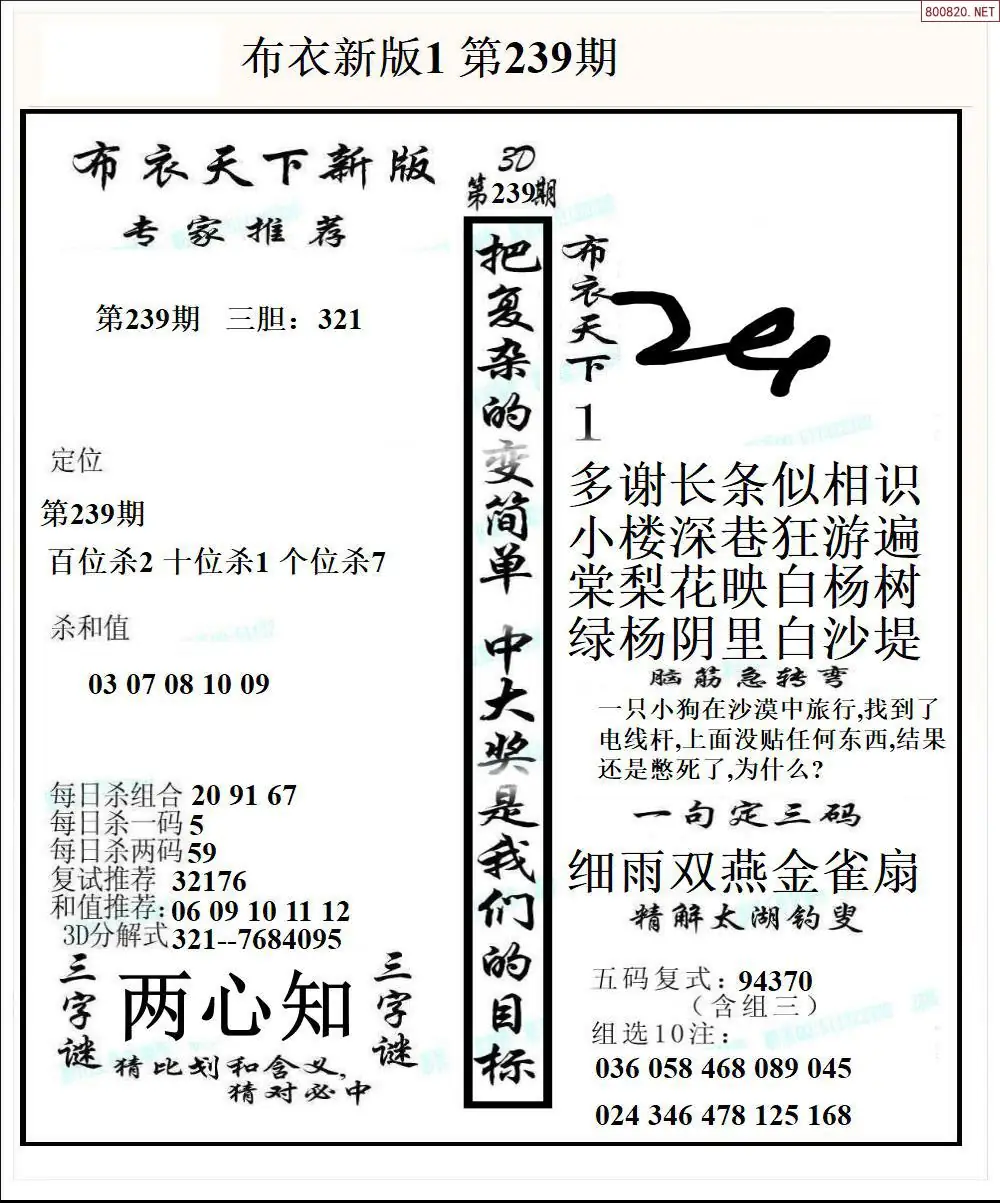 新版布衣1