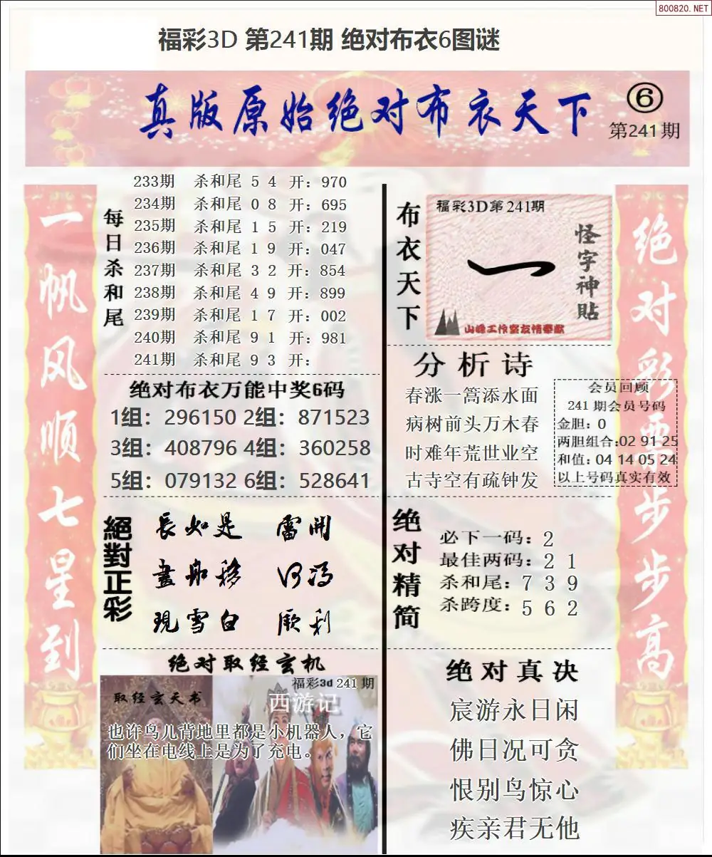 绝对布衣6