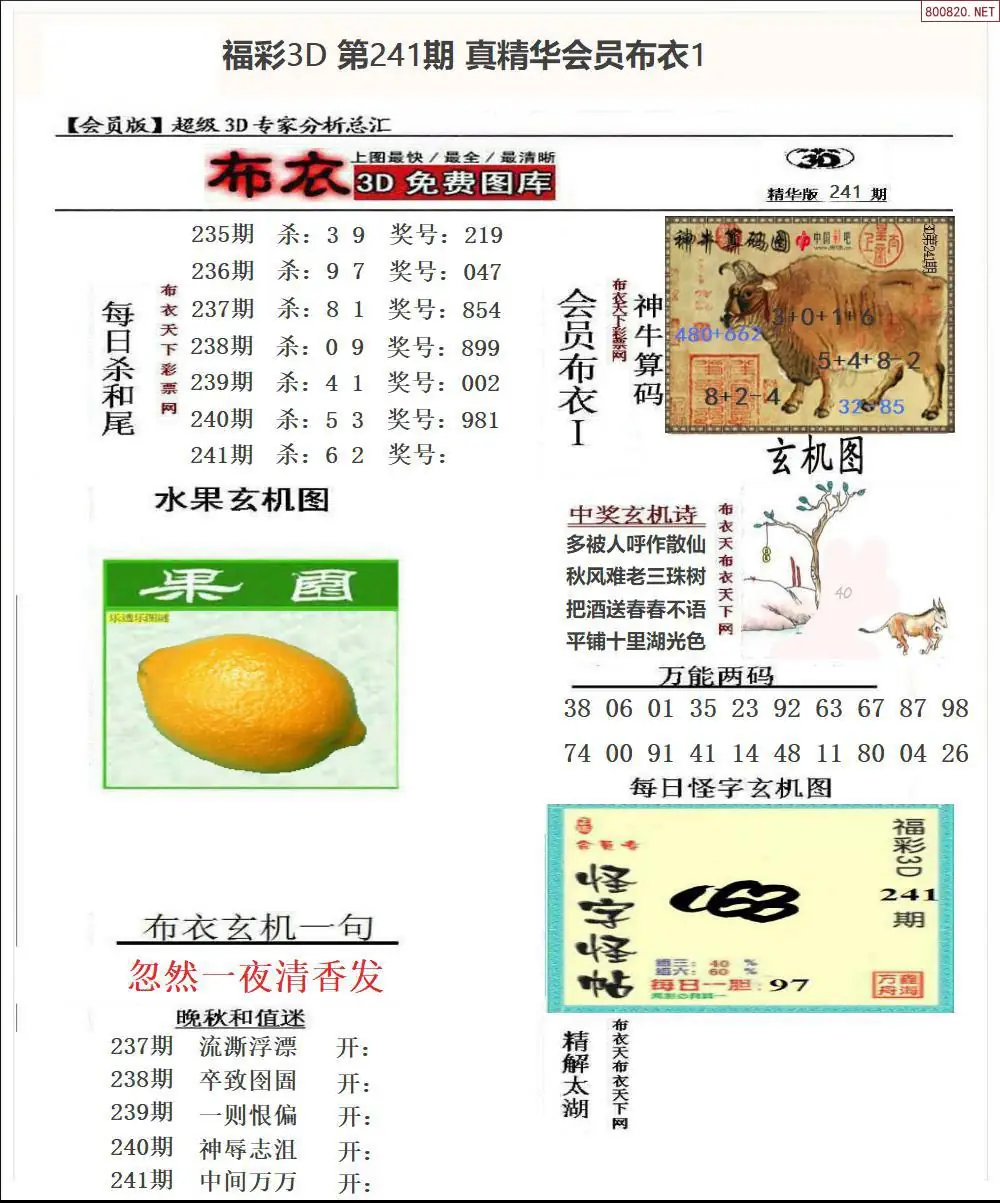 真精华会员布衣1