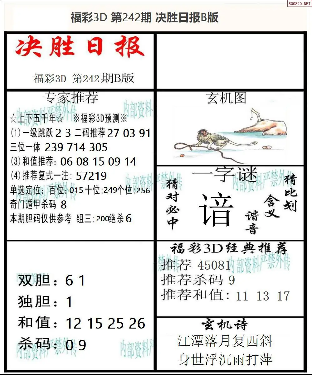 决胜报B版