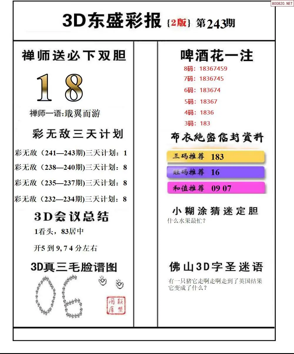 东盛彩报2版