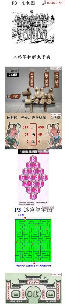 蜂巢天机图谜