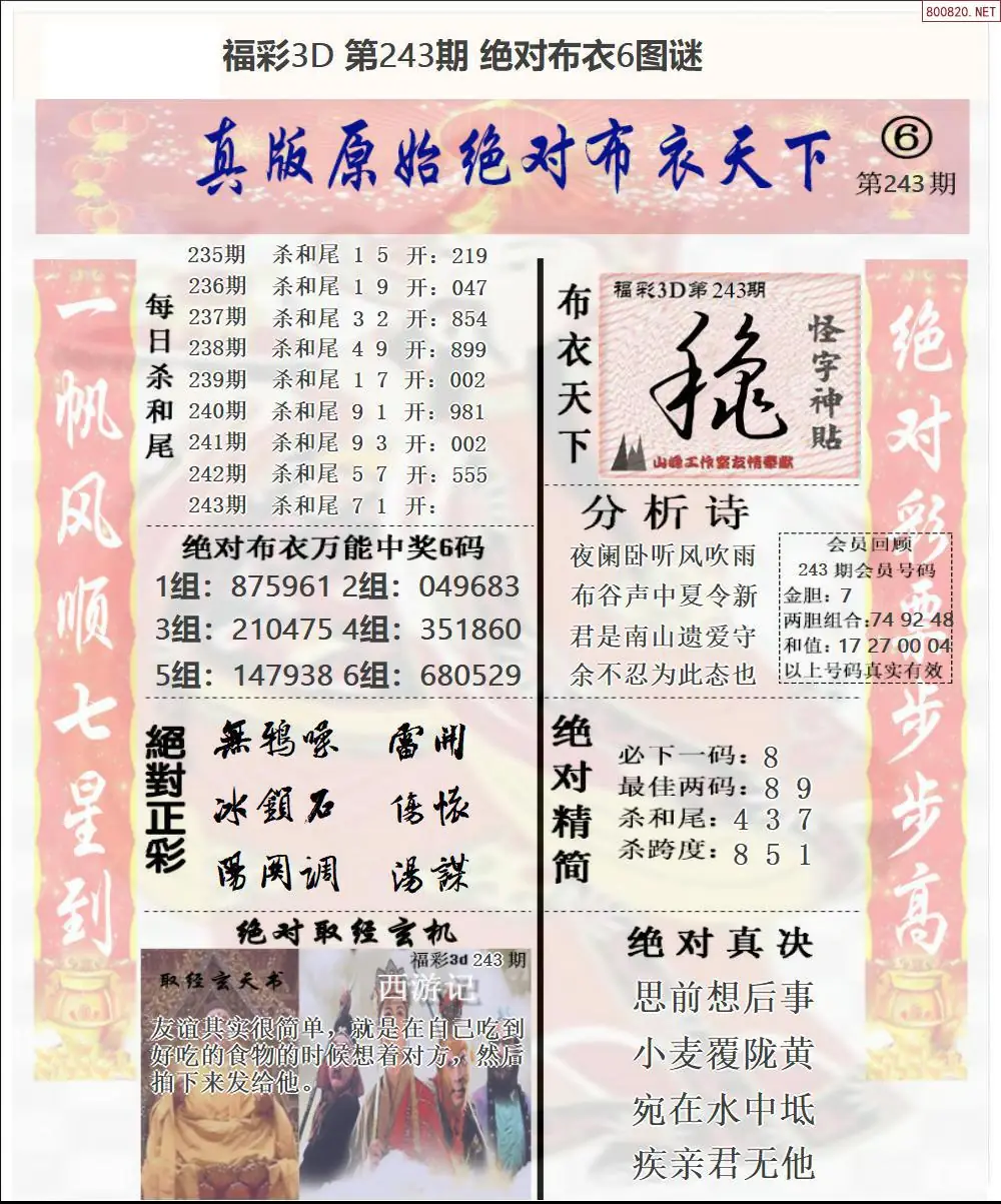 绝对布衣6