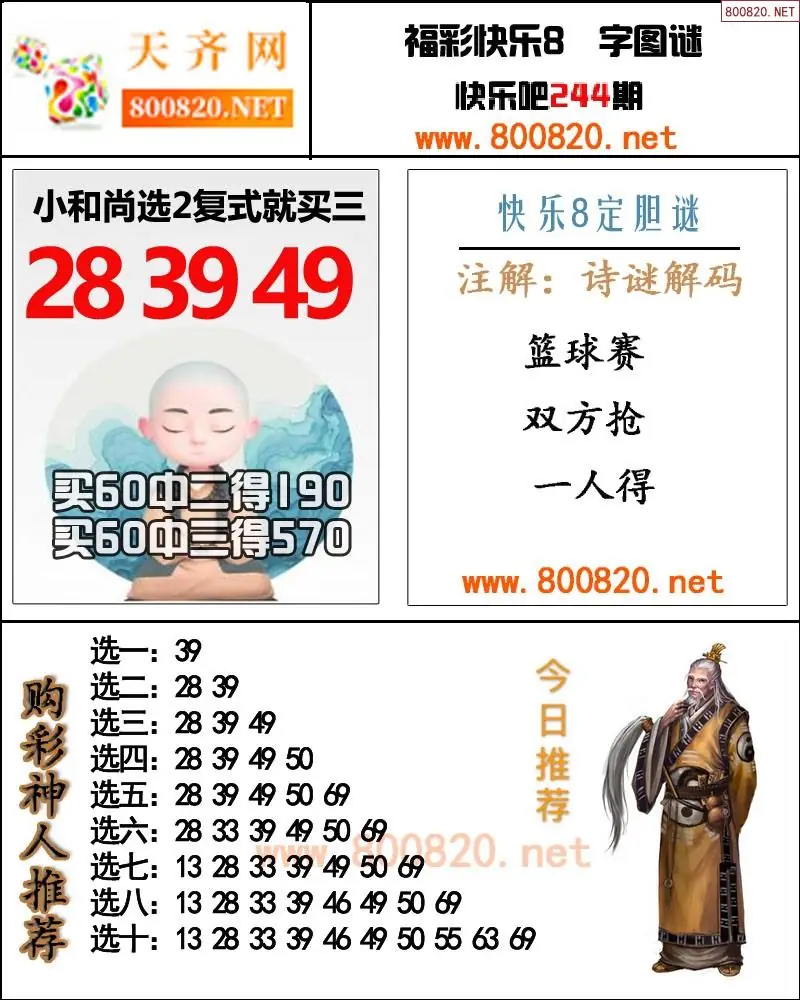 购彩神人推号图
