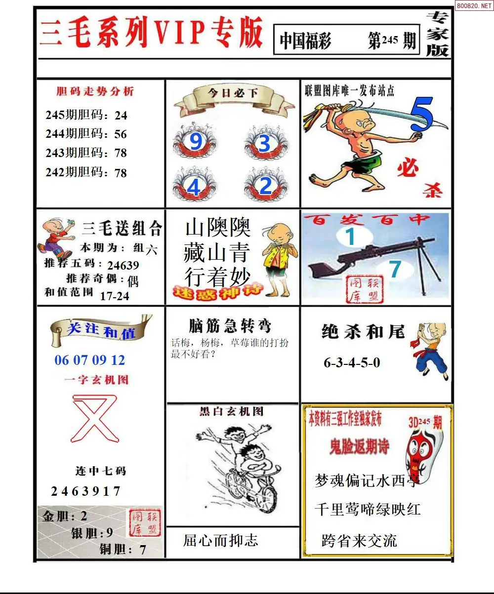 三毛系列VIP专版