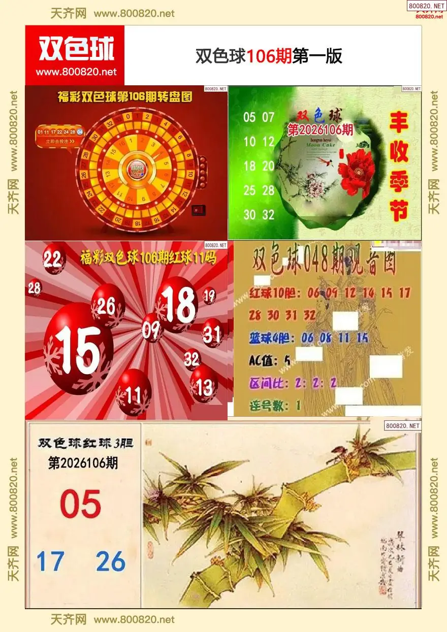 双色球字图谜一版