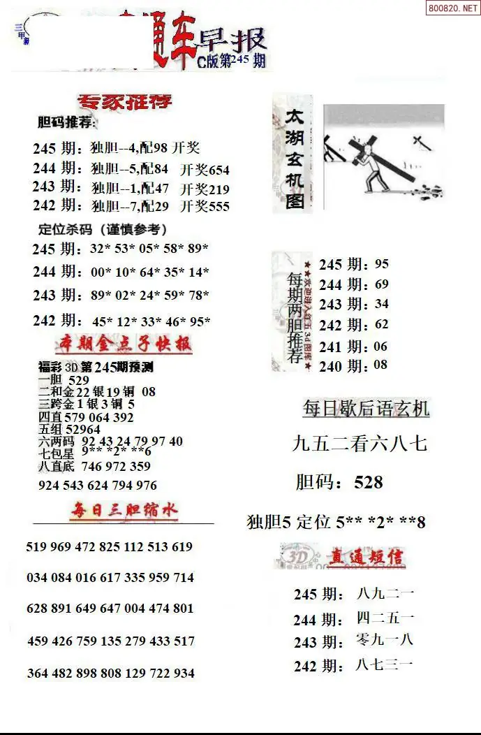 3D直通车3