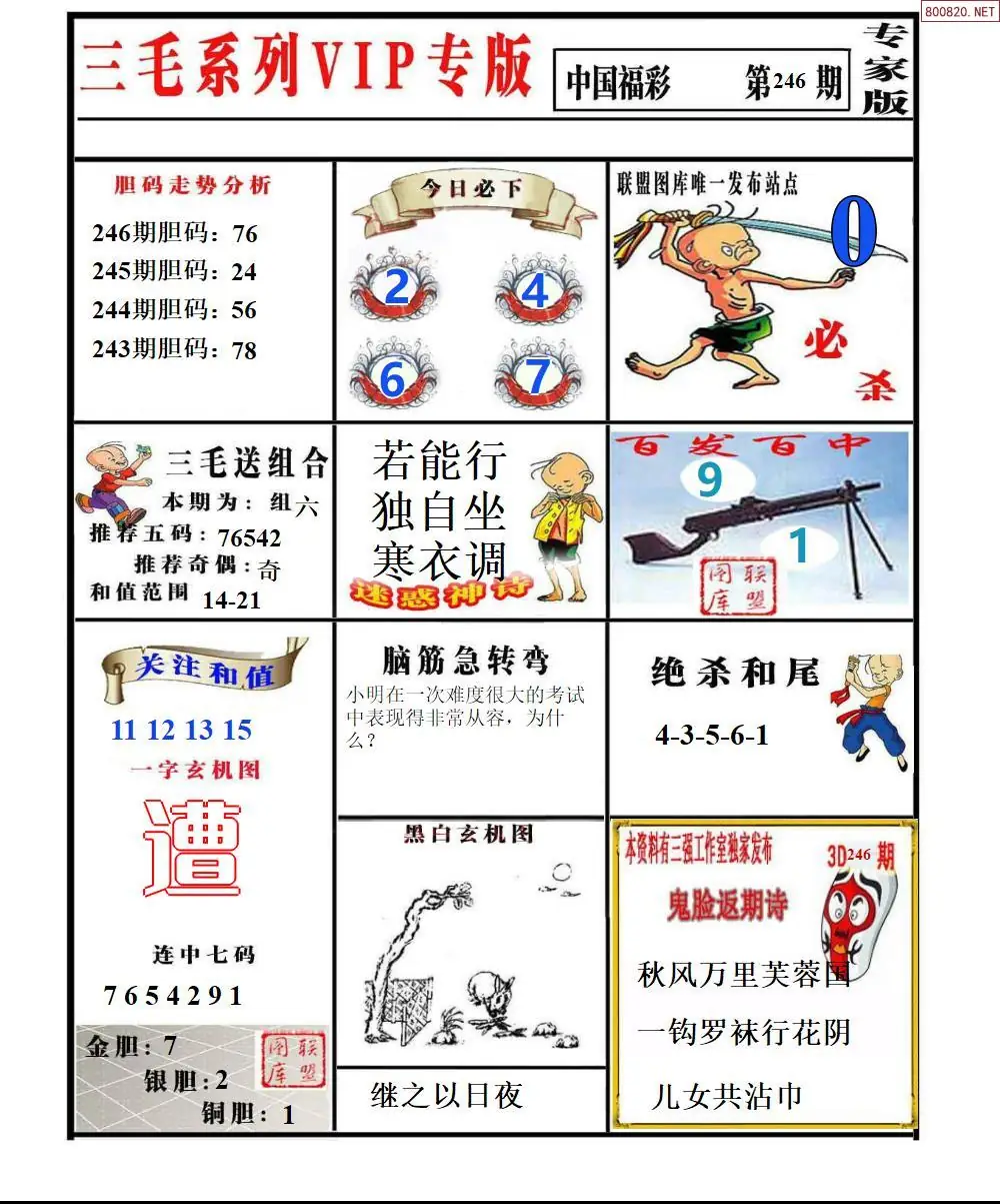 三毛系列VIP专版