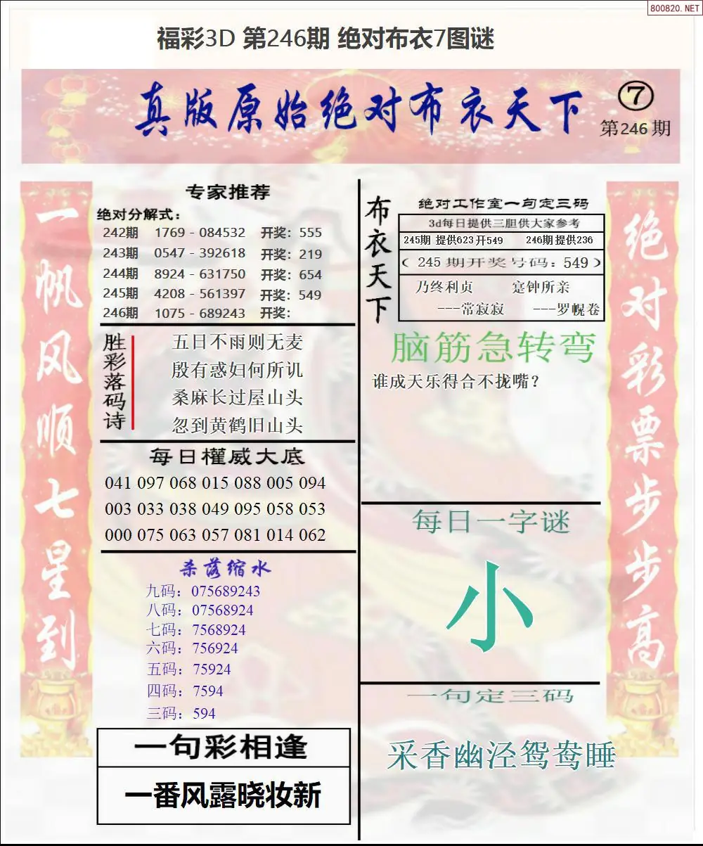 绝对布衣7