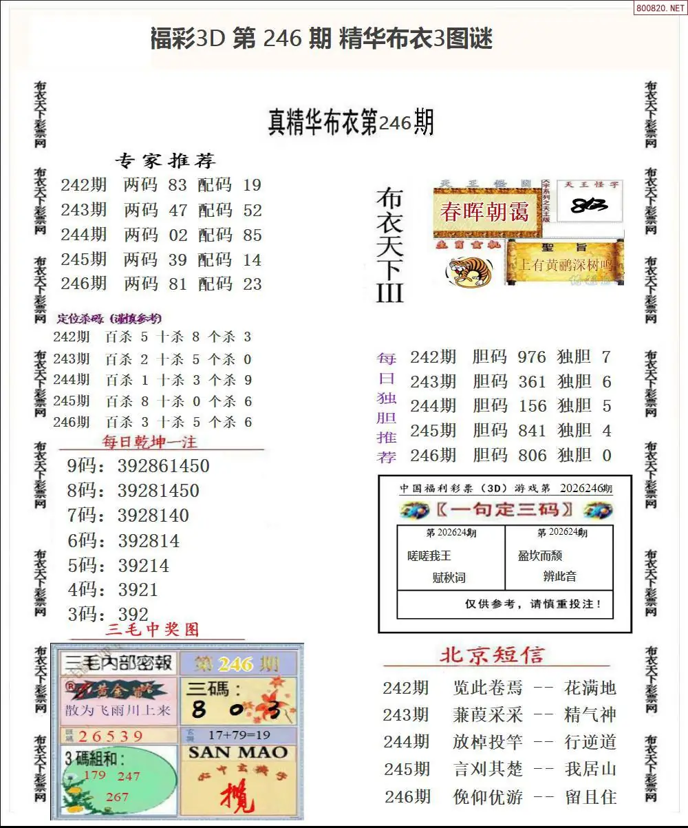 精华布衣3