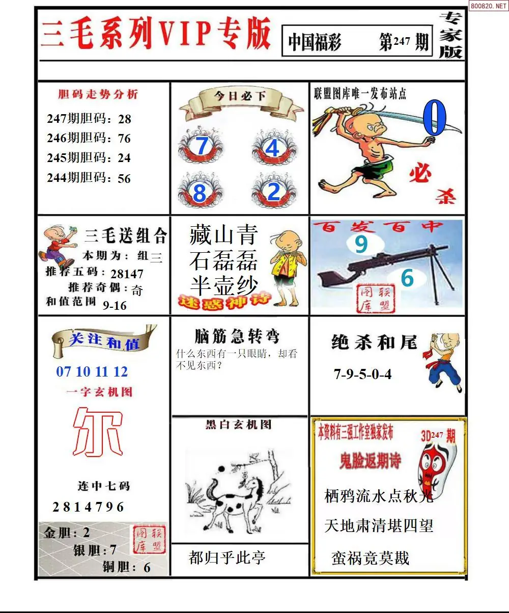 三毛系列VIP专版