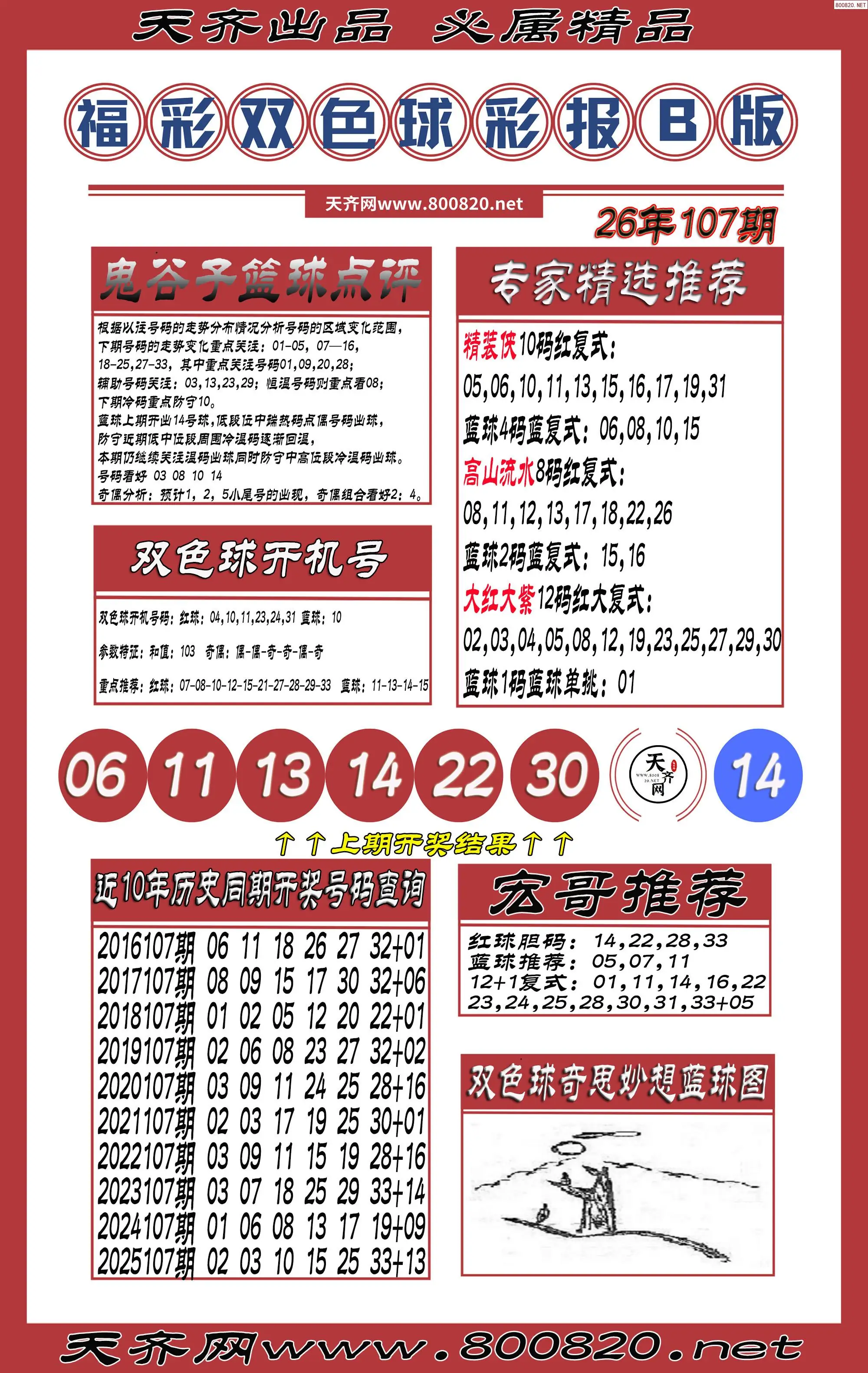 双色球彩报B版
