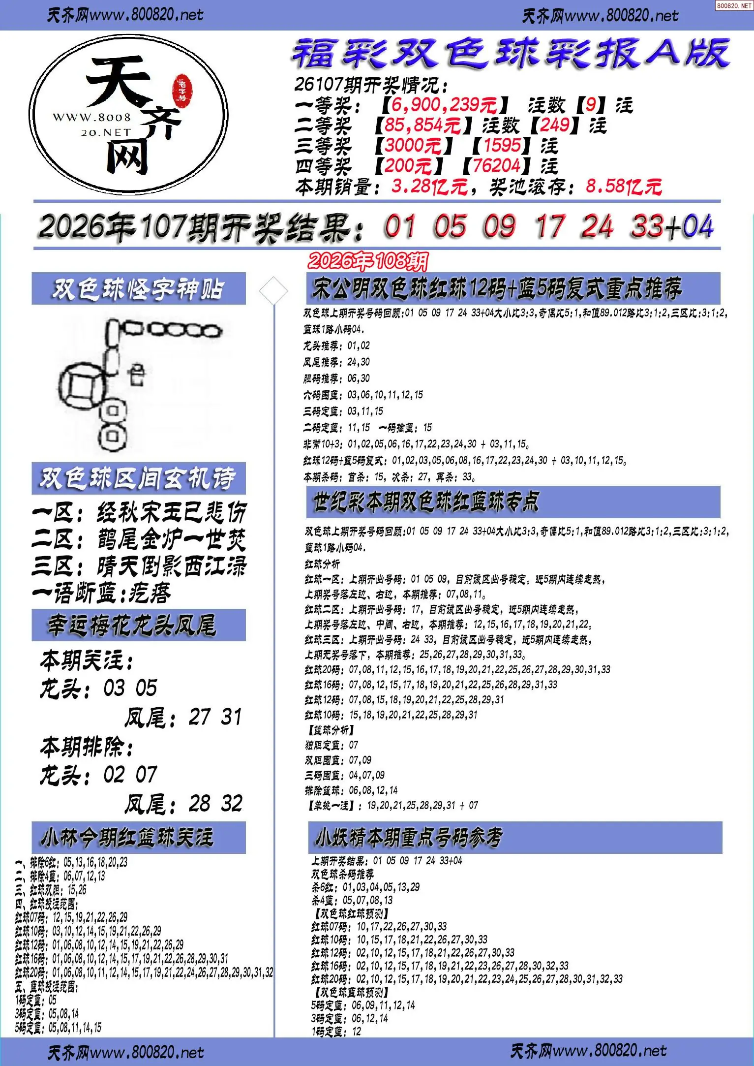 双色球彩报A版