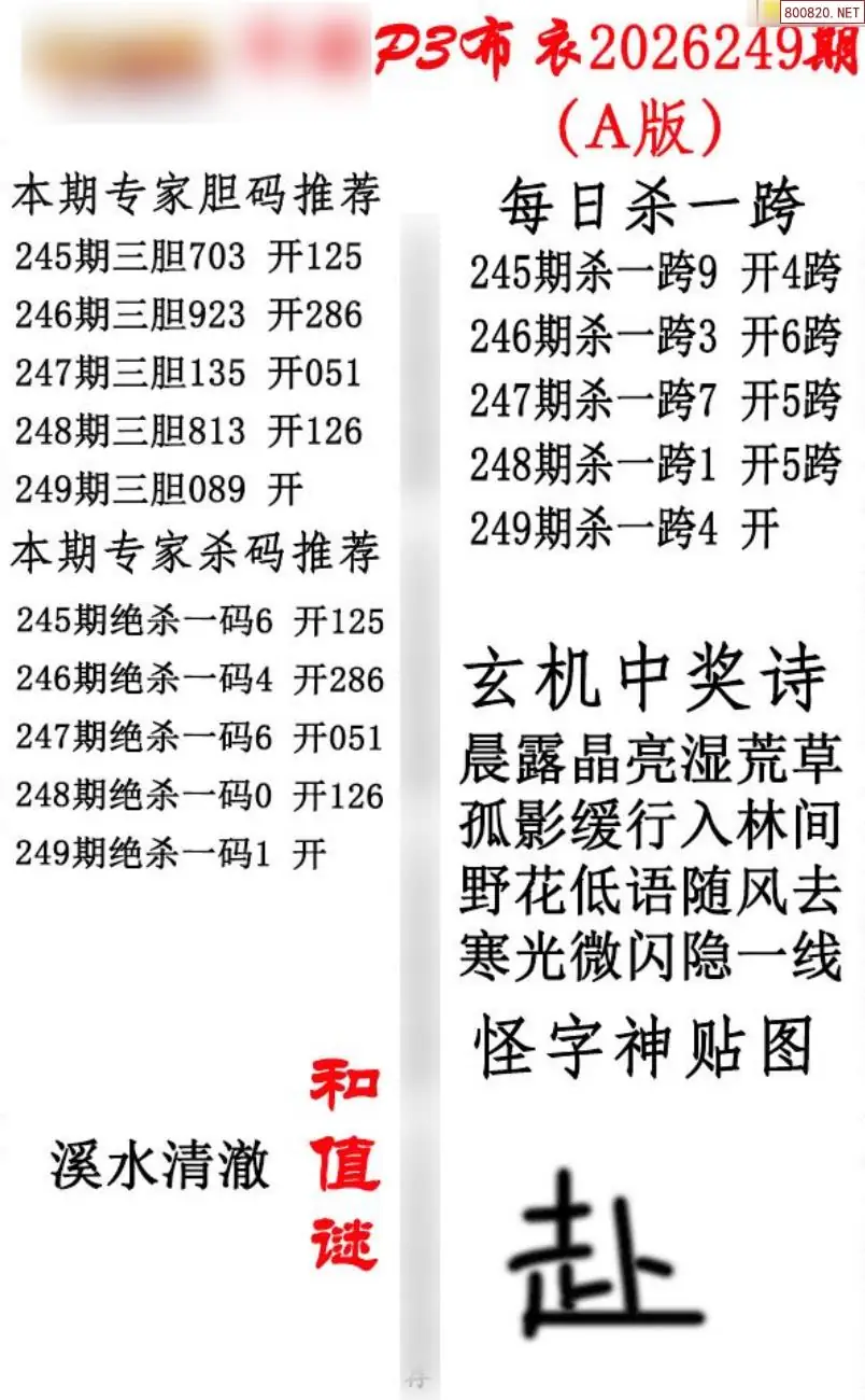 p3牛彩布衣A版