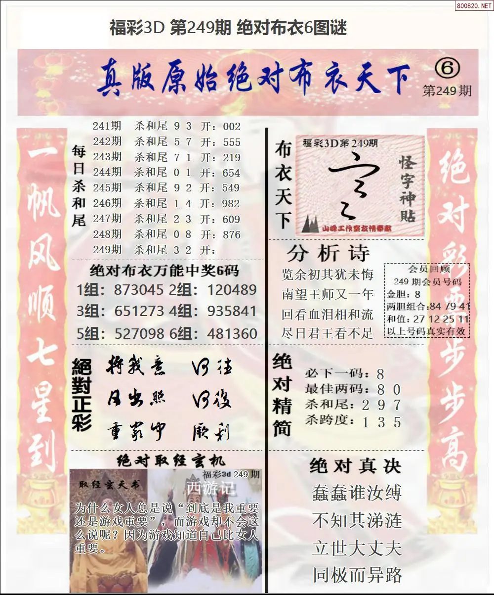 绝对布衣6