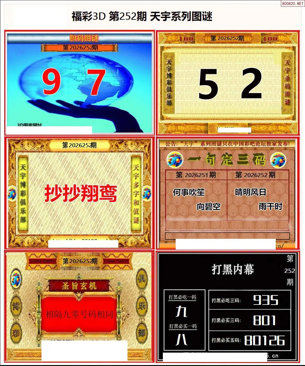 天宇全图打印版
