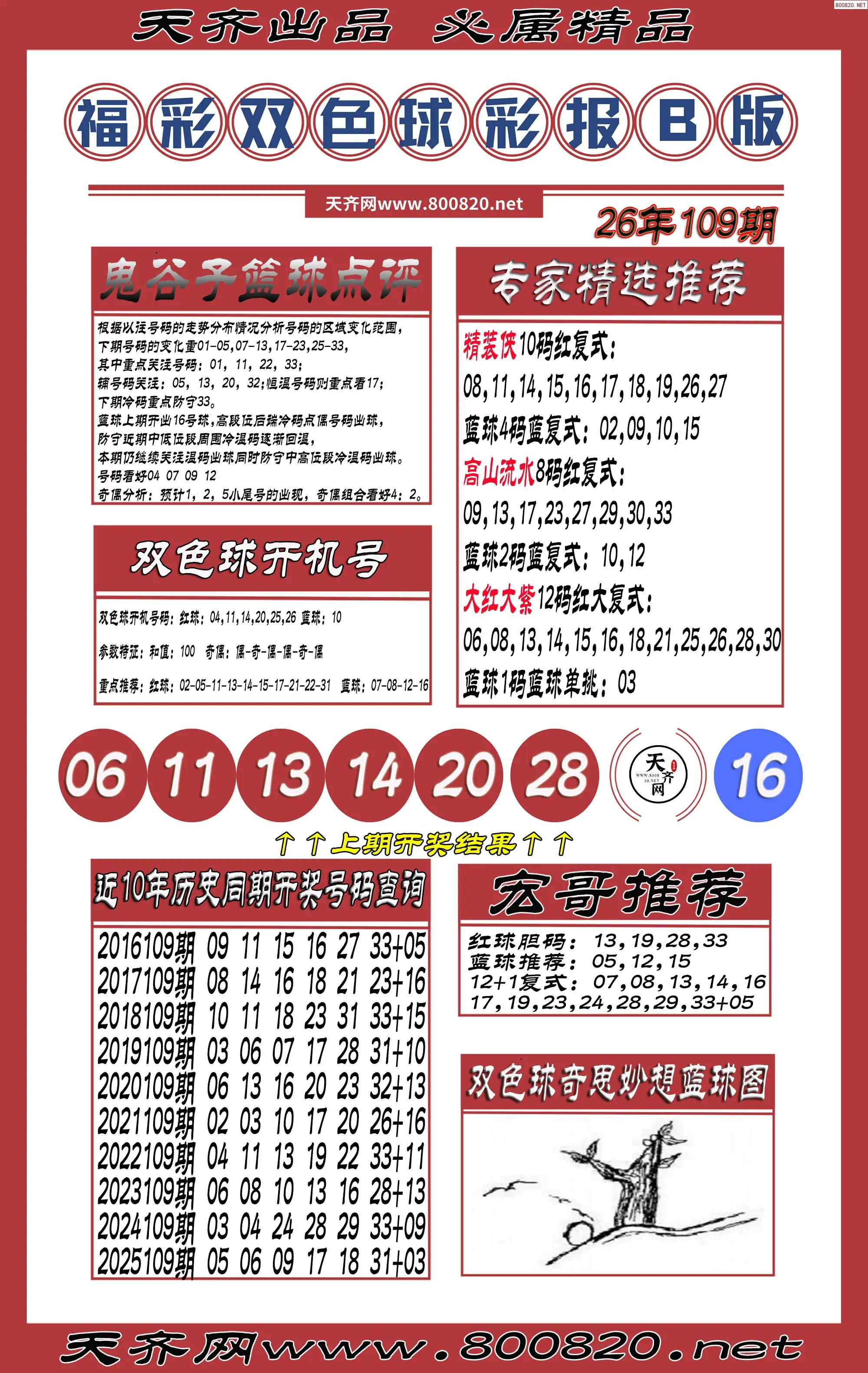 双色球彩报B版