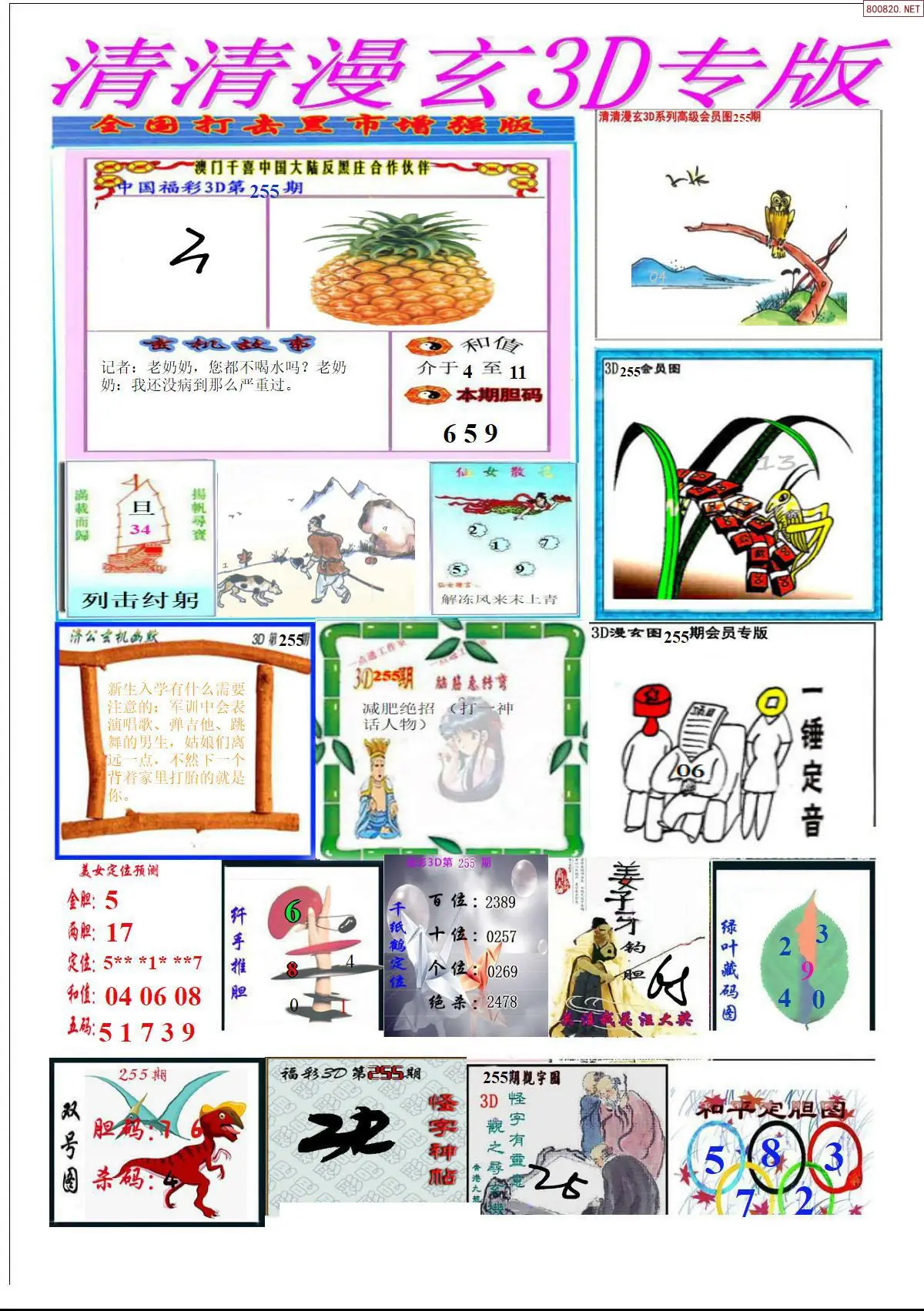A311清清漫玄排版