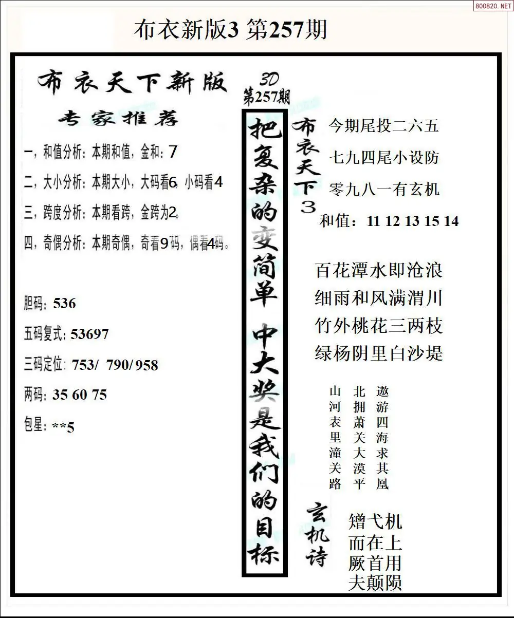 A53新版布衣3