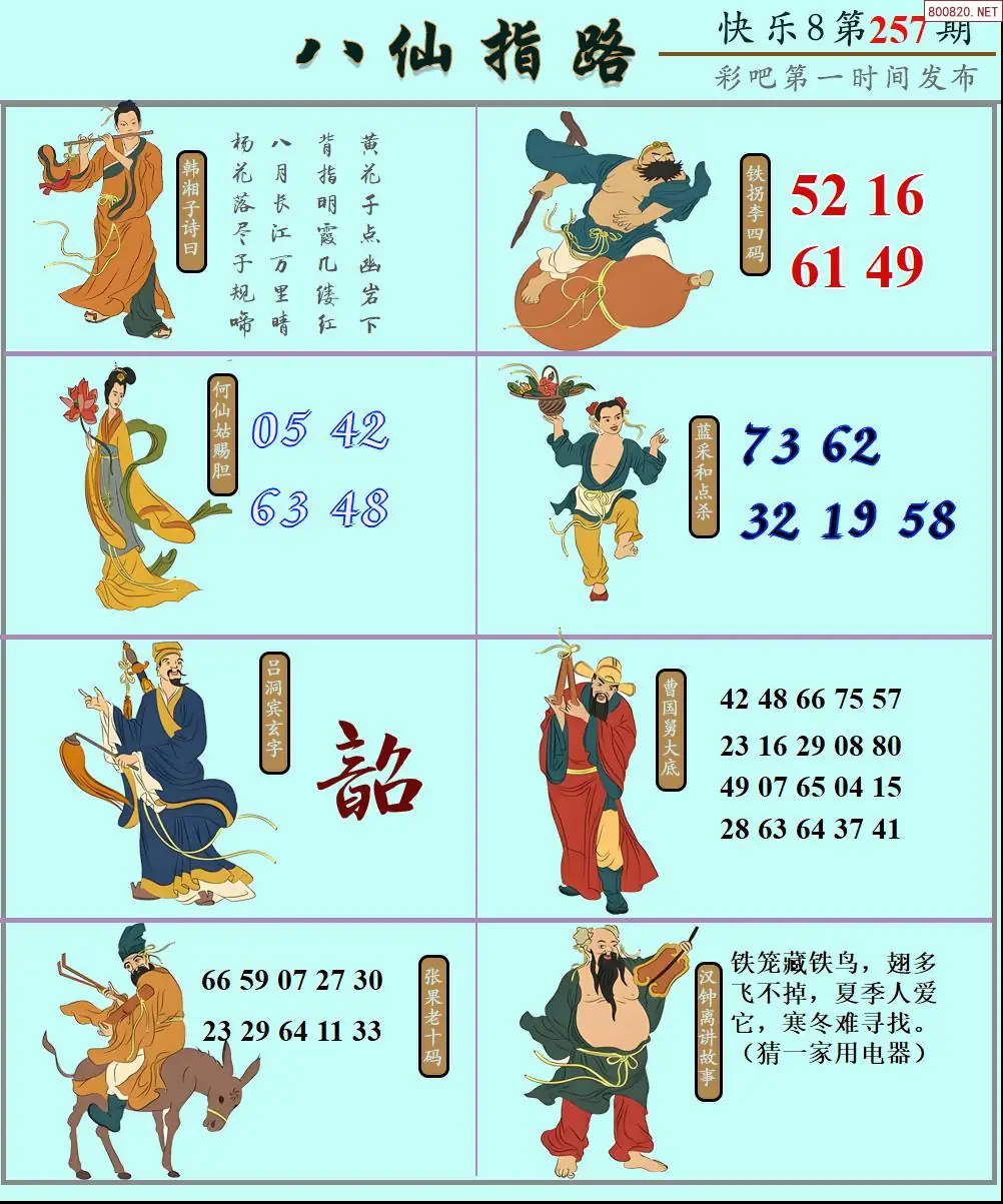 八仙图