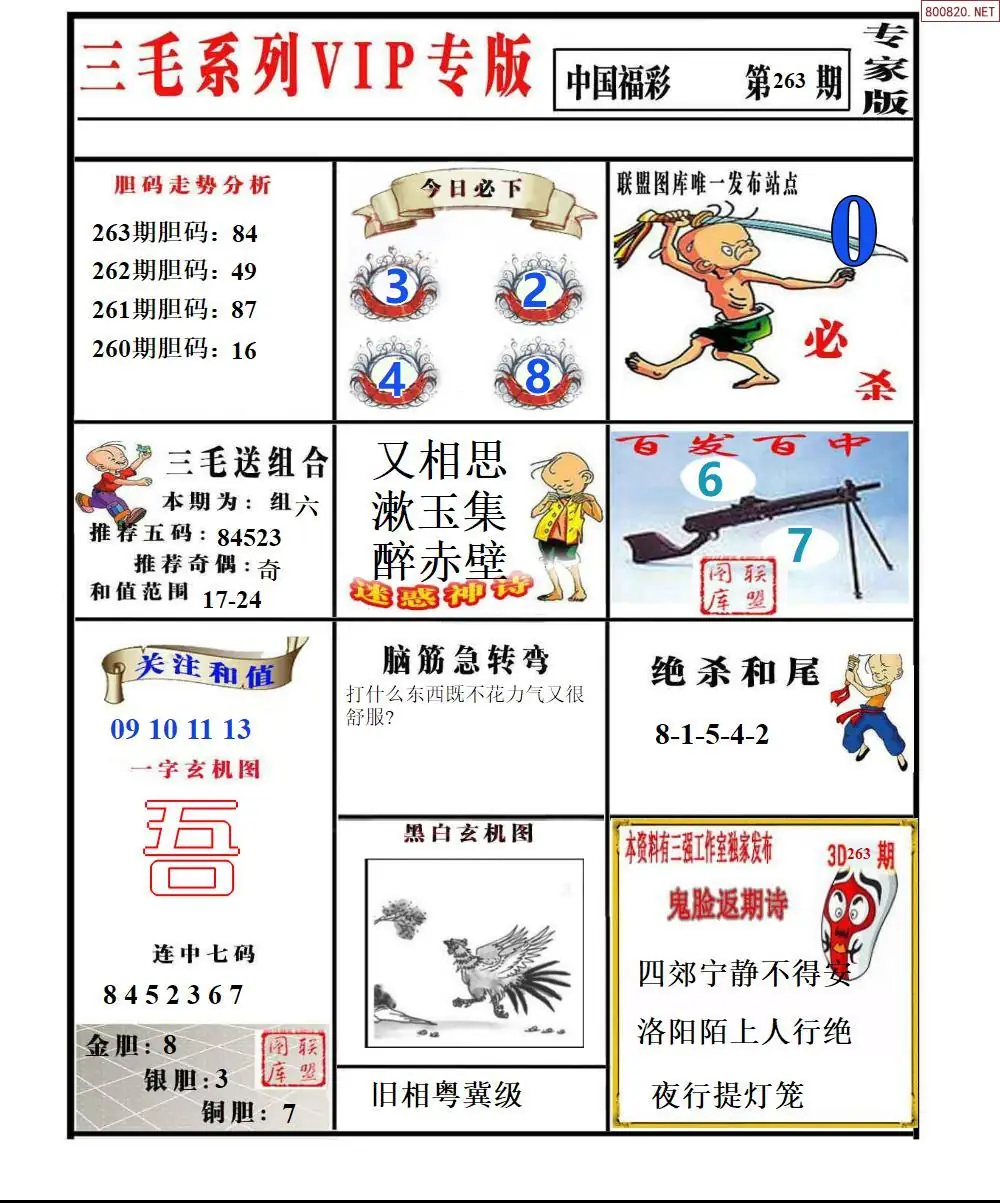 A231三毛系列VIP专版