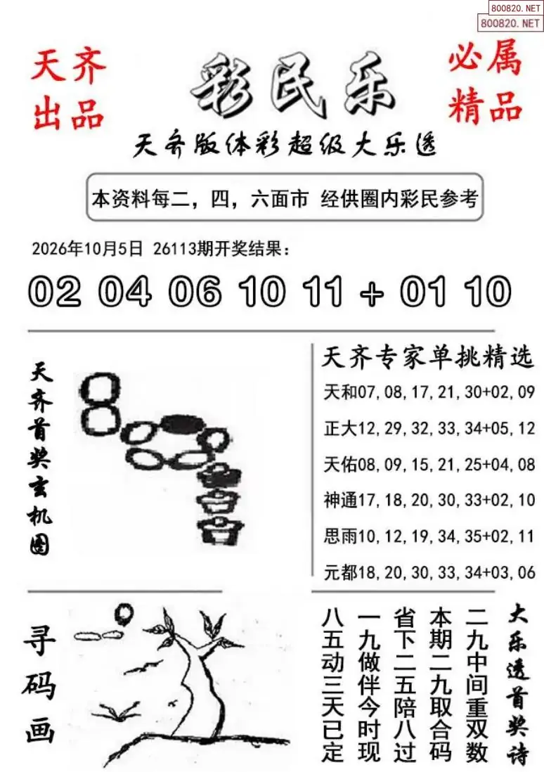 大乐透彩民乐图