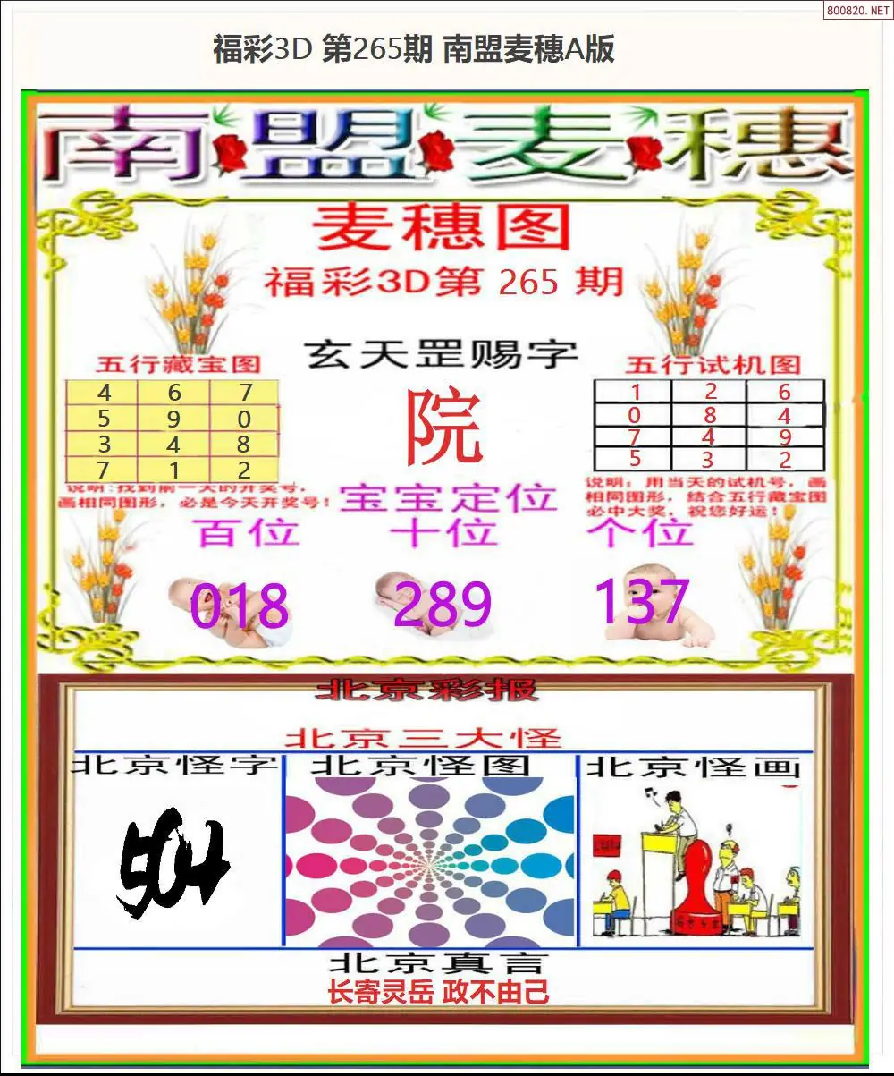 A181南盟麦穗A版