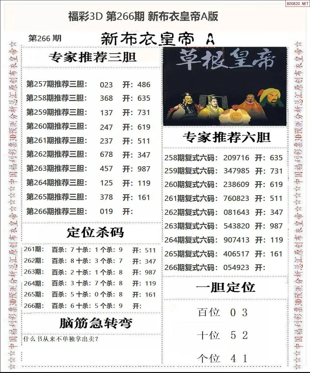 A57新布衣皇帝A
