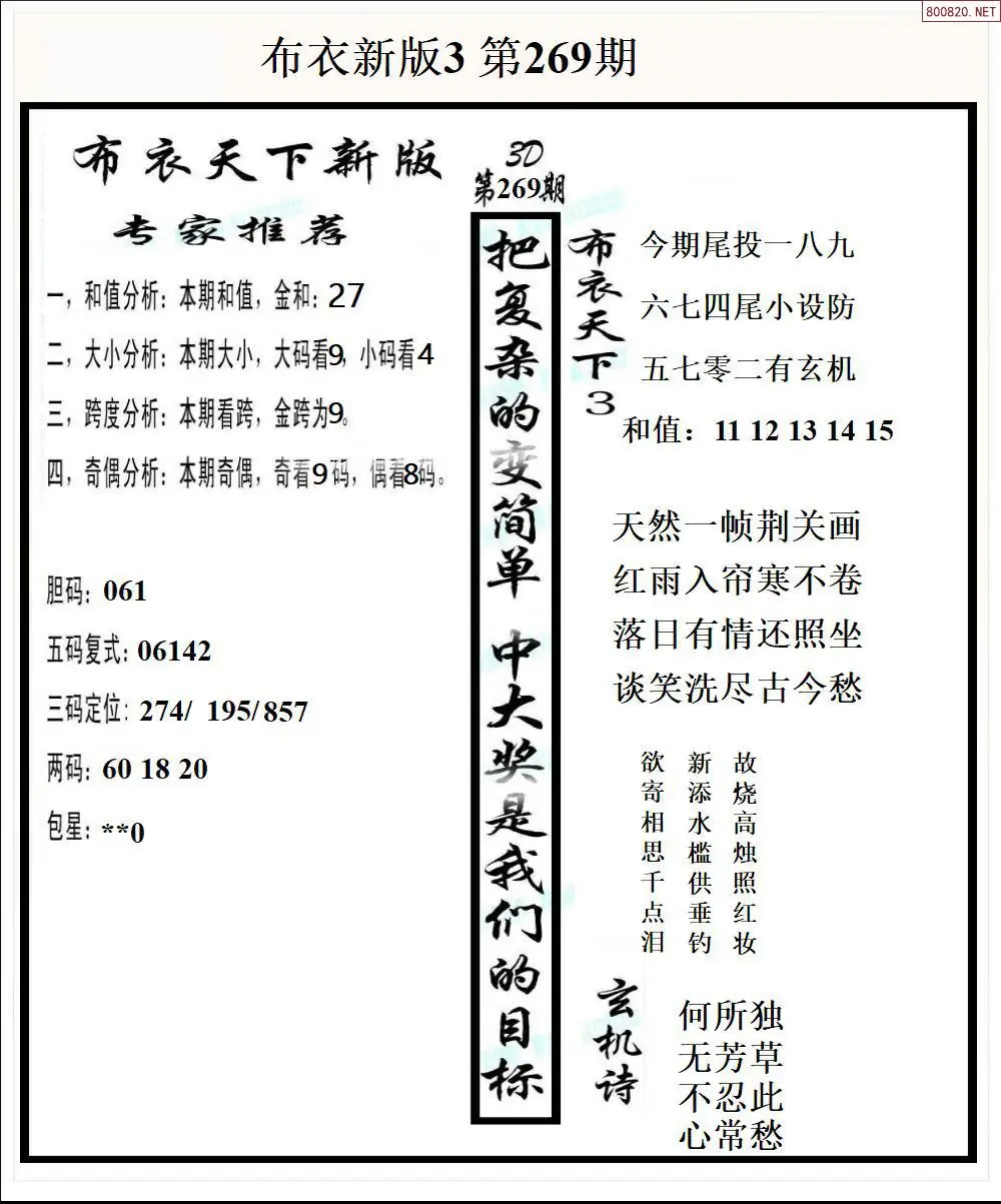 A53新版布衣3