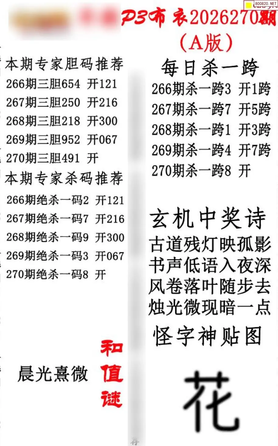 p3牛彩布衣A版