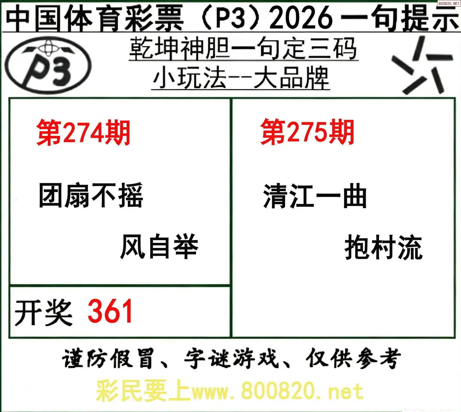 乾坤一句定三码