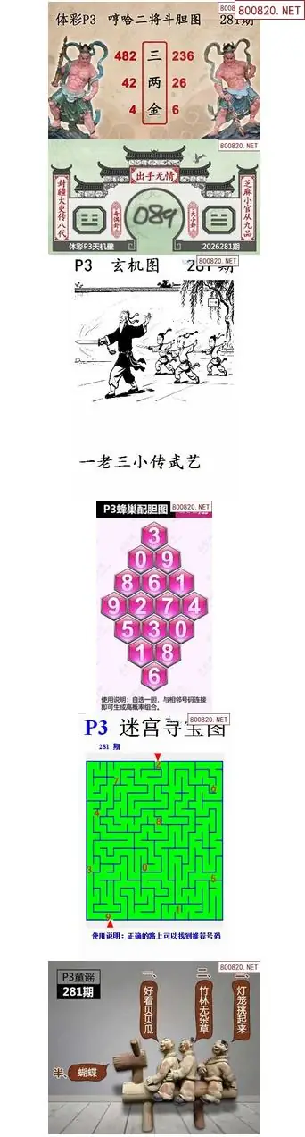 蜂巢天机图谜