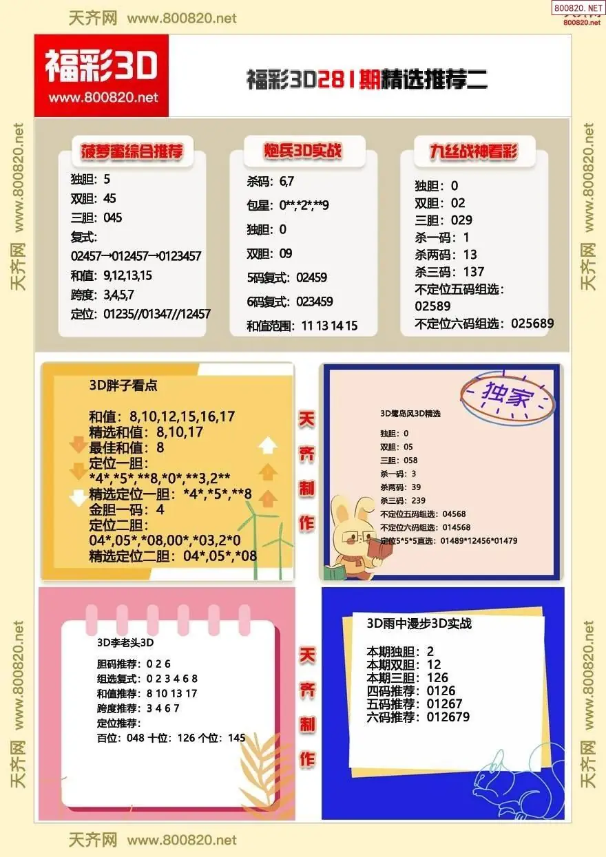 A360福彩3d精选推荐二